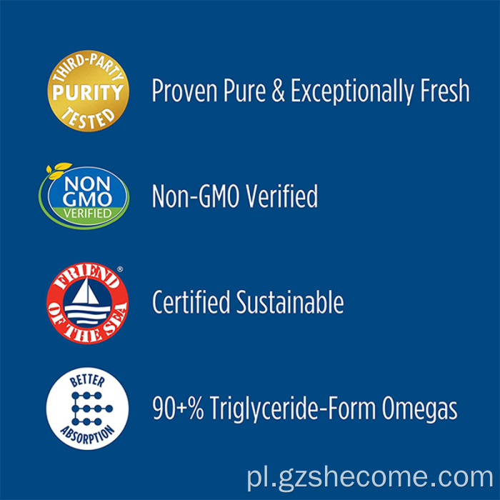 Kapsułki Omega poprawiają ryzyko alergii rybne miękki